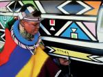 BMW 525i Art Car by Esther Mahlangu 1991 года